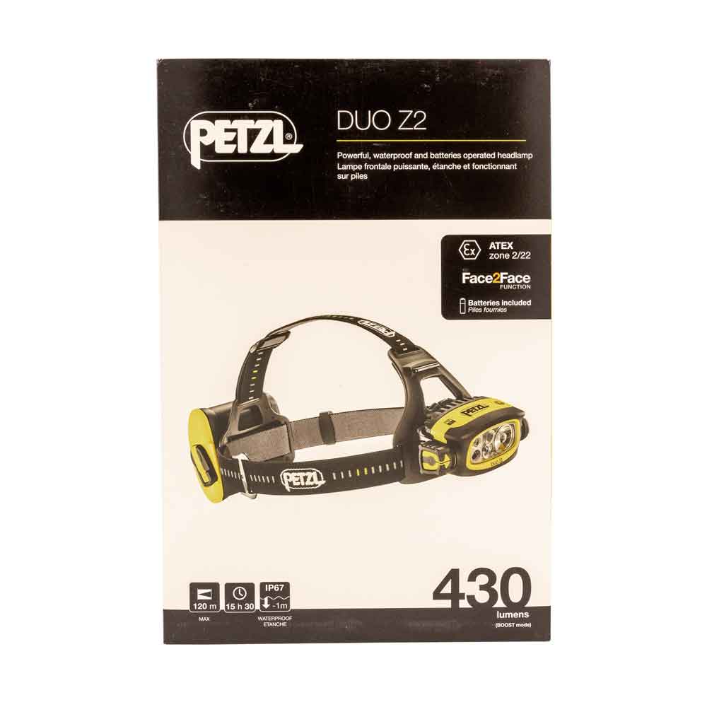 Petzl E80AHB Duo Z2 Headlamp Black/Yellow Petzl E80AHB Duo Z2 Headlamp Black/Yellow